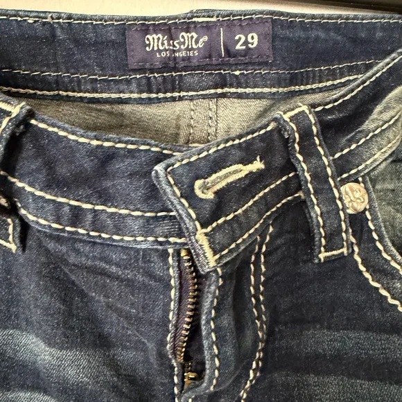 Miss Me Dark Blue Skinny Jeans - Picture 2 of 5